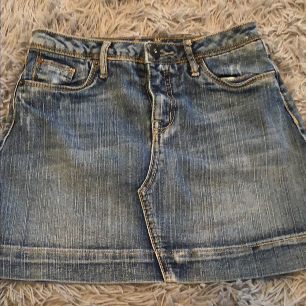 Denim skirt